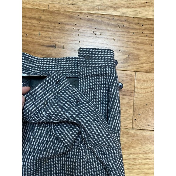 Vintage Chaus Pants Women's Size 6 Wool Blend Herringbone High Rise Trousers - Picture 14 of 16